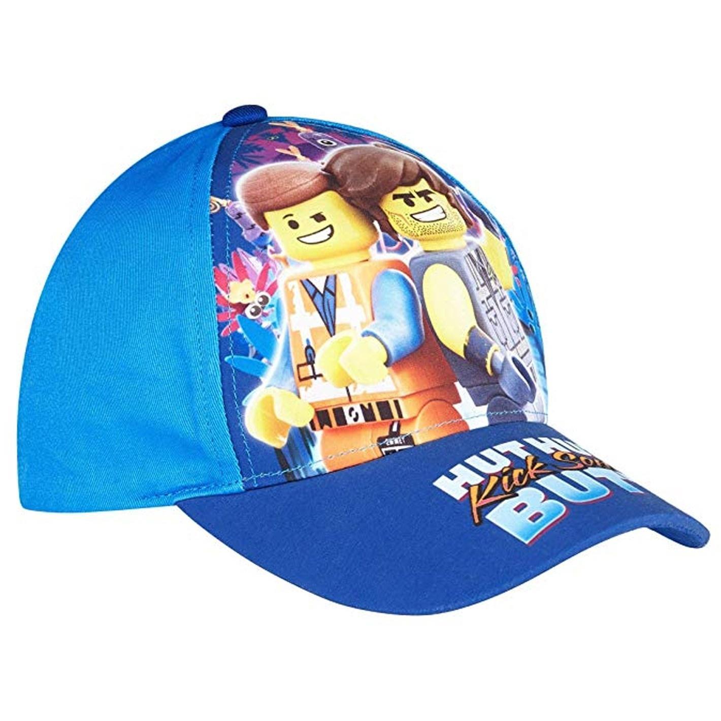 Lego Movie 2 Kids/Childrens Hut Hut Kick Some Butt Cap (Blue) (52cm)