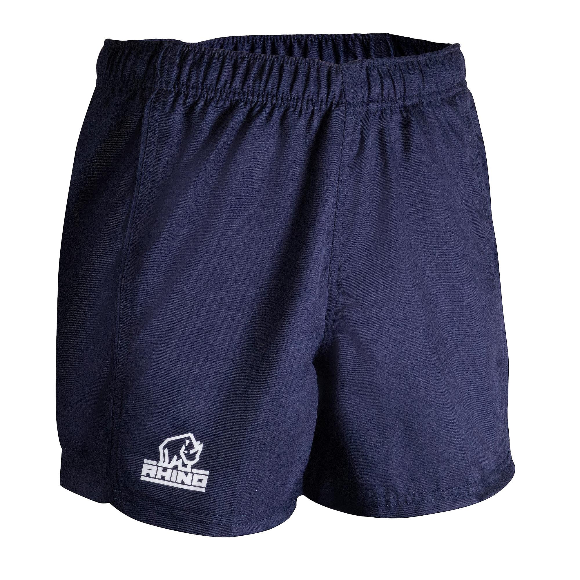 Rhino Childrens/Kids Auckland Rugby Shorts (Navy) (MB)