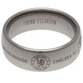 Chelsea FC Super Titanium Ring (Silver) (L)