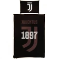 Juventus F.C. Single Duvet Set (Black) (One Size)