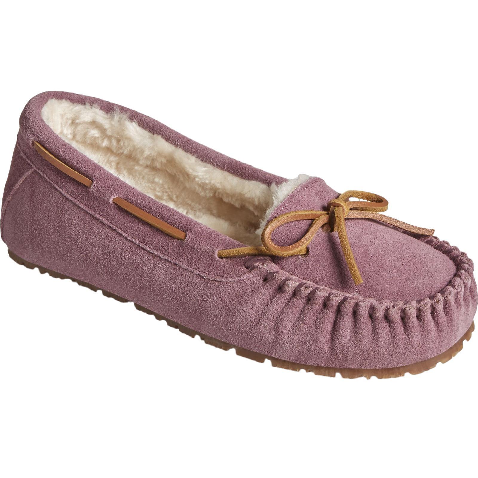 Sperry Womens/Ladies Reina Suede Slippers (Mauve) (6 UK)