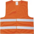 Bullet Professional Safety Vest In Pouch (Neon Orange) (57 x 70 cm)