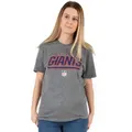 New York Giants Womens/Ladies T-Shirt (Grey/Navy/Red) (L)