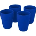 Bullet Staki Stackable Mug Set (Pack of 4) (Medium Blue) (One Size)