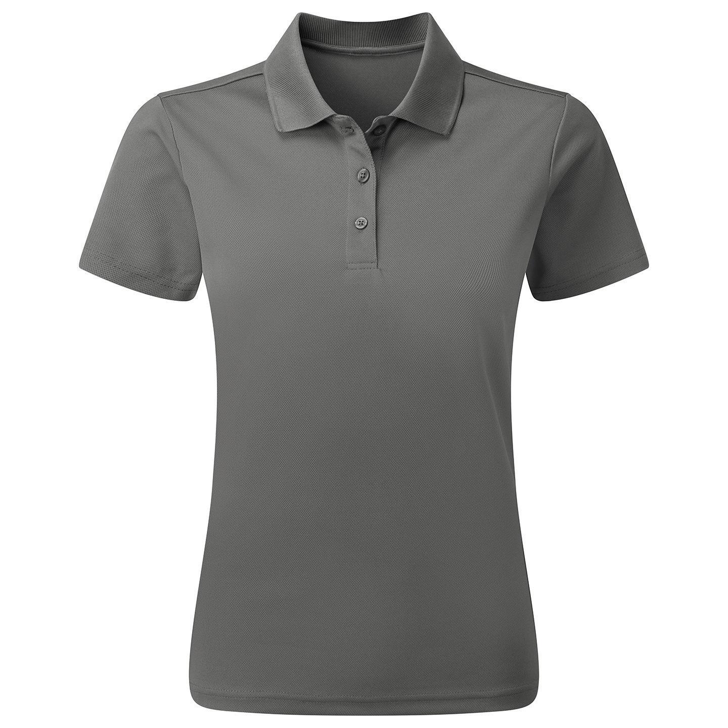 Premier Womens/Ladies Sustainable Polo Shirt (Dark Grey) (L)