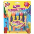 ArtBox Stamp Pen (Pack of 5) (Multicoloured) (One Size)