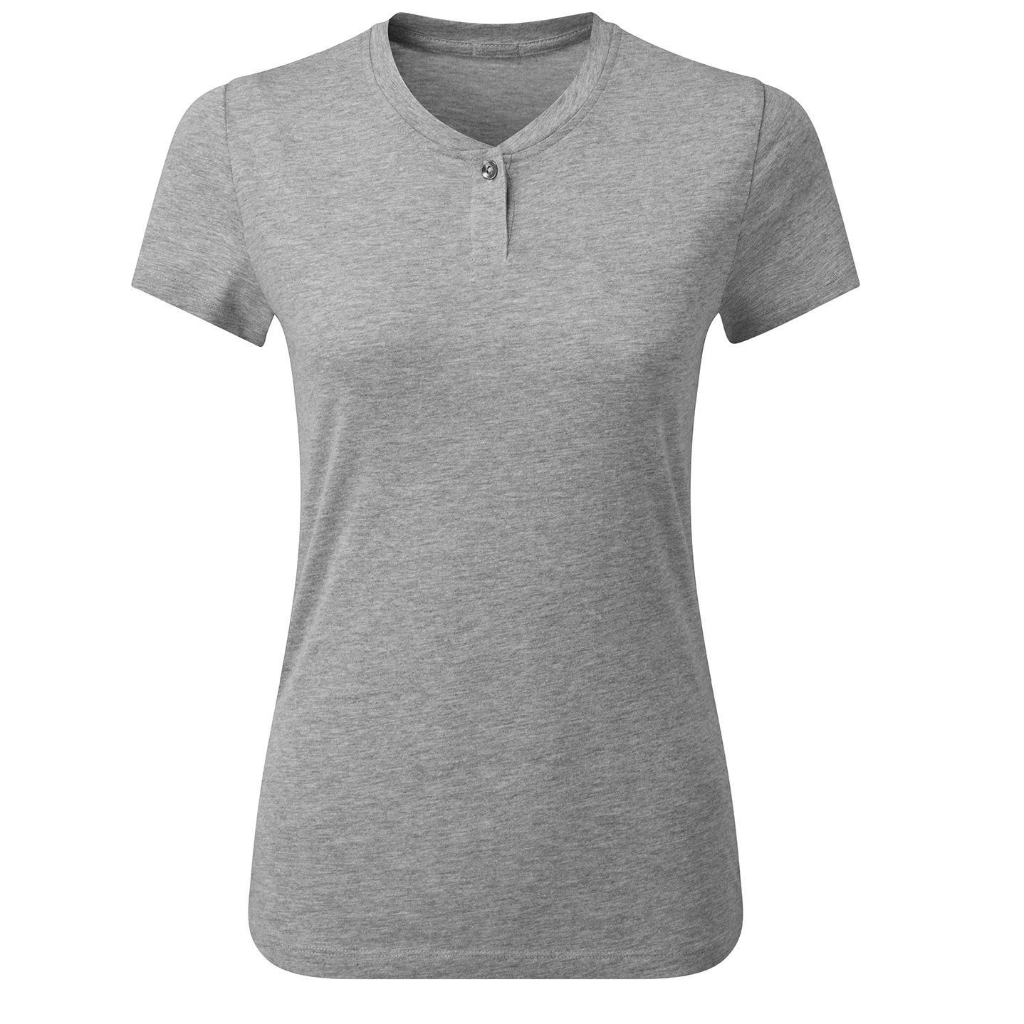 Premier Womens/Ladies Comis Sustainable T-Shirt (Grey Marl) (XL)