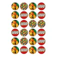 Lego Theme Cupcake Toppers x12