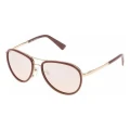 Nina Ricci Women's Aviator Sunglasses SNR01058300X - Pink Acetate Frame, UV400 Protection
