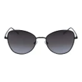 DKNY Women's Aviator Sunglasses DK104S-1 - Elegant Black Metal Frame - UV400 Protection