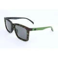 ADIDAS Men's Rover Green Sunglasses AOR015-140-030 (? 53 mm)