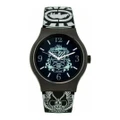Marc Ecko Unisex Quartz Watch E06511M3, Black Green, 42 mm