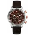 Nautica A17655G Men's Brown Leather Strap Replacement - Elevate Your Style with a Timeless Accessory