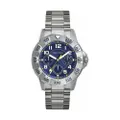 Nautica Men's NAD16552G Quartz Wristwatch - Blue Dial, Stainless Steel Bracelet - ? 44 mm