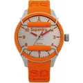 Superdry Unisex Orange Resin Watch Strap - Stylish Replacement Band for Fashion Enthusiasts