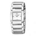 Pulsar Women's Stainless Steel Watch PTA425X1, 25mm, White Dial, Silver Strap