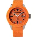Superdry Unisex SYG140O Quartz Wristwatch - Orange Silicone Strap, ? 47 mm