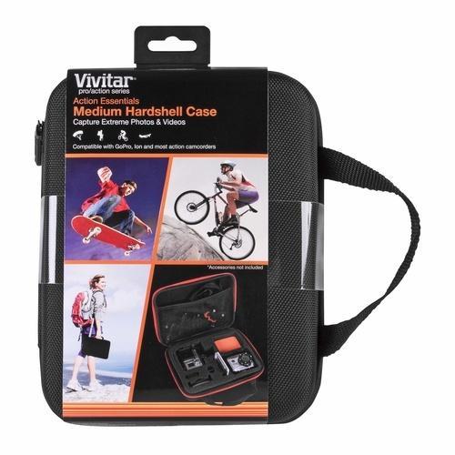 Vivitar Case for GoPro Hero and Vivitar Cameras Black