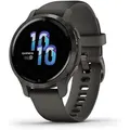 Garmin Venu 2S GPS Fitness Smartwatch Slate With Graphite
