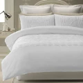 Phase 2 Catherine White Quilt Cover Set Single