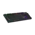 Cooler Master Gaming SK653 Keyboard RF Wireless + Bluetooth US English RGB - Red Cherry [SK-653-GKTR1-US]