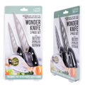 4 Piece Set Wonder Knife Kitchen Blade Smooth Always Sharp Chef Knives