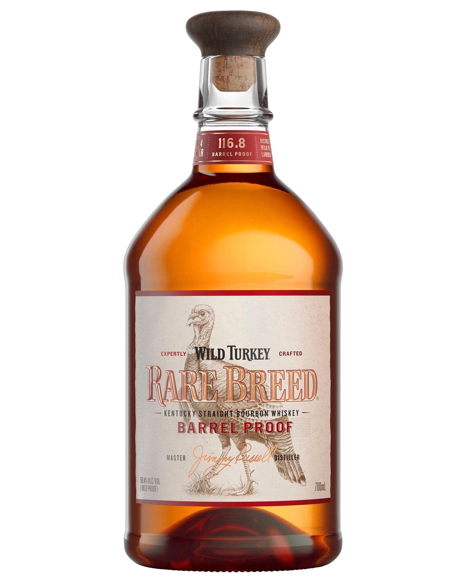 Wild Turkey Rare Breed Kentucky Straight Bourbon Whiskey 58.4% 700mL Bottle