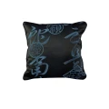 Phase 2 Warlord Jacquard Blue Square Cushion Cover 40 x 40 cm