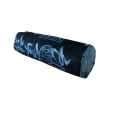 Phase 2 Warlord Jacquard Blue Neckroll Cover 15 x 48 cm