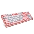 Gaming Mechanical Keyboard- White Shell Tea Shaft