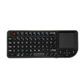 Mini Wireless Mouse And Keyboard With Laser Touchpad Keyboard-black
