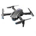 Mini Professional RC Drone Foldable Quadcopter With LED Lights 6K Dual Cameras-Black