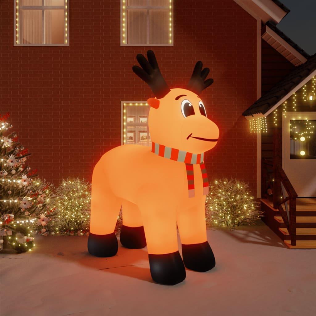 Christmas Inflatable Reindeer with LEDs 400 cm vidaXL