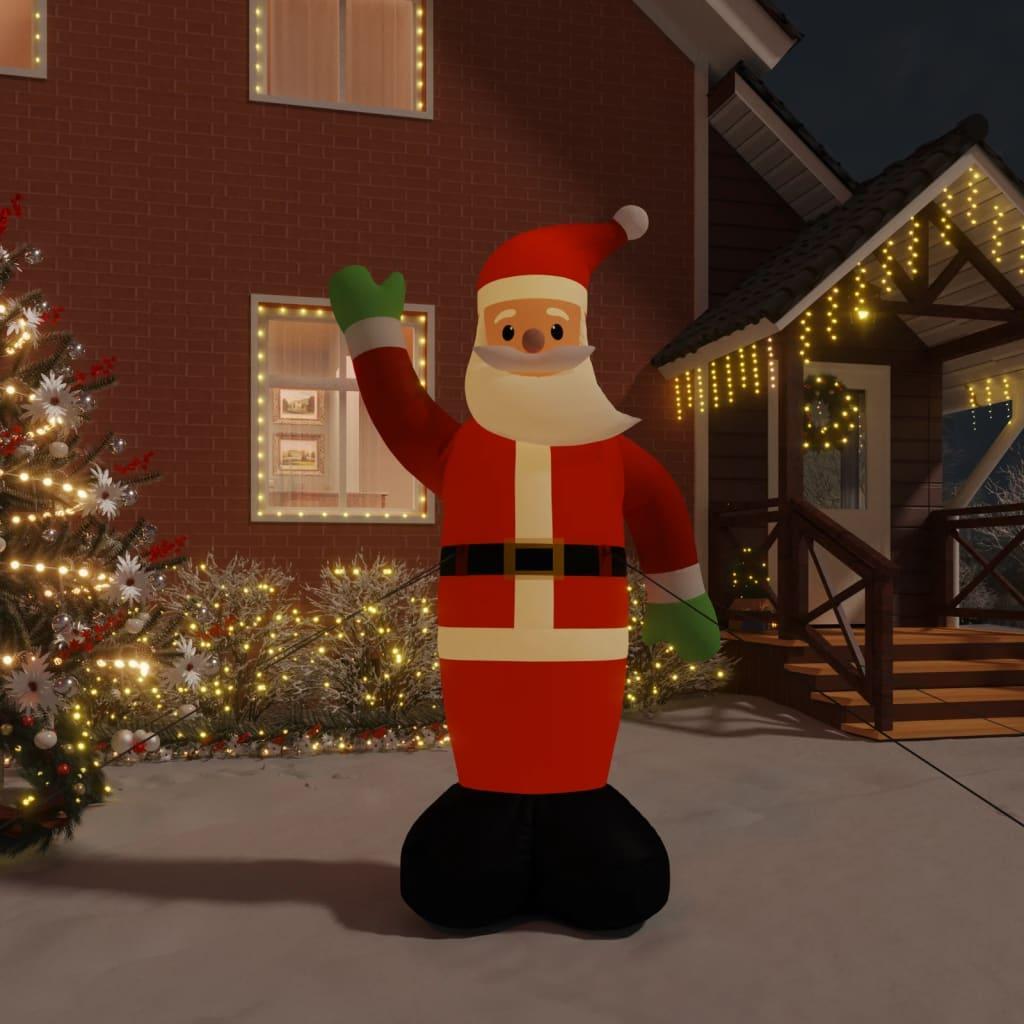 Christmas Inflatable Santa Claus with LEDs 370 cm vidaXL