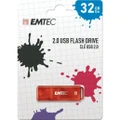 Emtec K100 USB 2.0 32GB Memory Storage Stick Pen Flash Drive For PC, Laptop Red