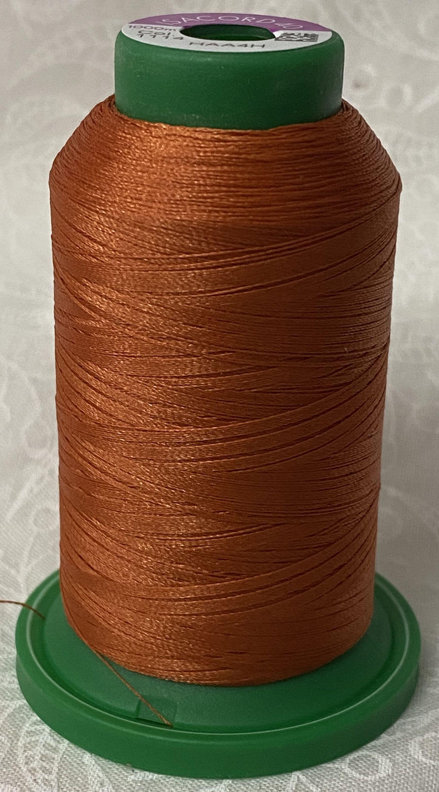 ISACORD 40 #1114 CLAY 1000m Machine Embroidery Sewing Thread