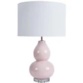 SH Chloe Ceramic Table Lamp in Cotton Candy