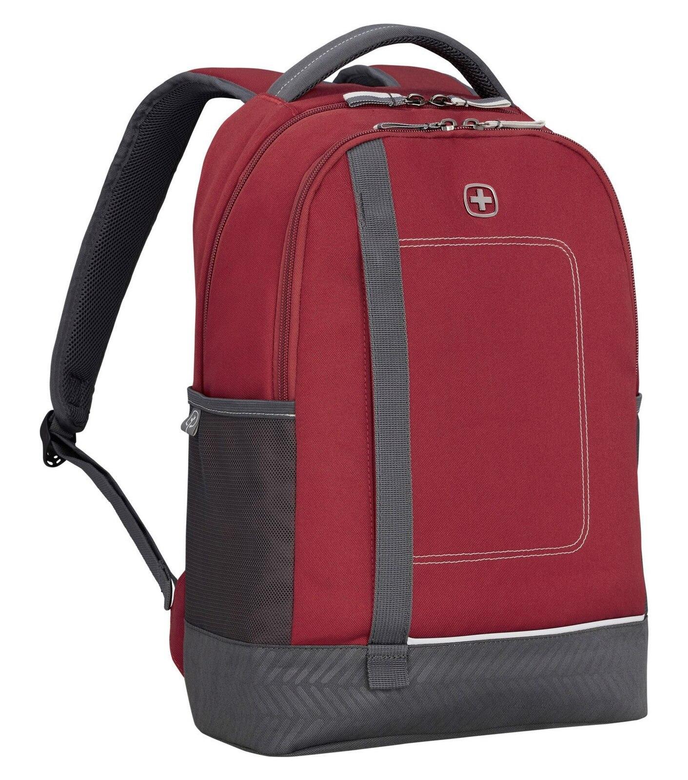 Wenger NEXT Tyon 16'' Laptop Backpack - Red / Anthracite