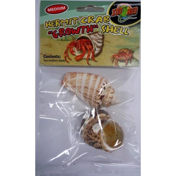 Medium 2 Pack Hermit Crab Growth Shell by Zoo Med