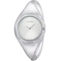 Calvin Klein K4W2MXK6 Pure Silver Dial Medium Bangle Women's Watch