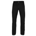 Asquith & Fox Mens Classic Casual Chinos/Trousers (Black) (XLR)