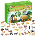 Vicanber Christmas Advent Calendar Blind Box Animal Toys Kids Xmas Countdown Gifts