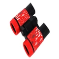 Kids Binoculars 4x30 High-Resolution Optics Binoculars Kids Toy(Red)