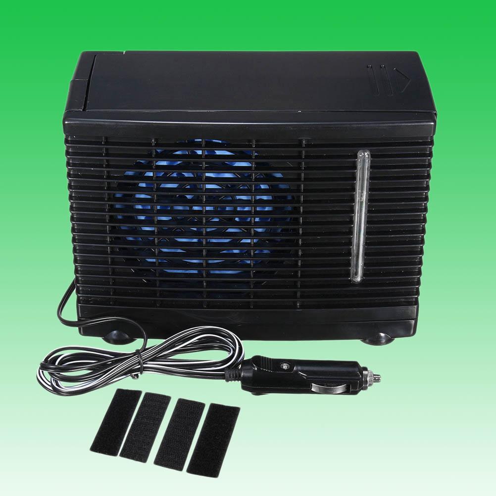 12V Portable Car Air Conditioner Cooling Fan Evaporative Cooler Air Fan Mini Car Cooling Conditioner with Adapter