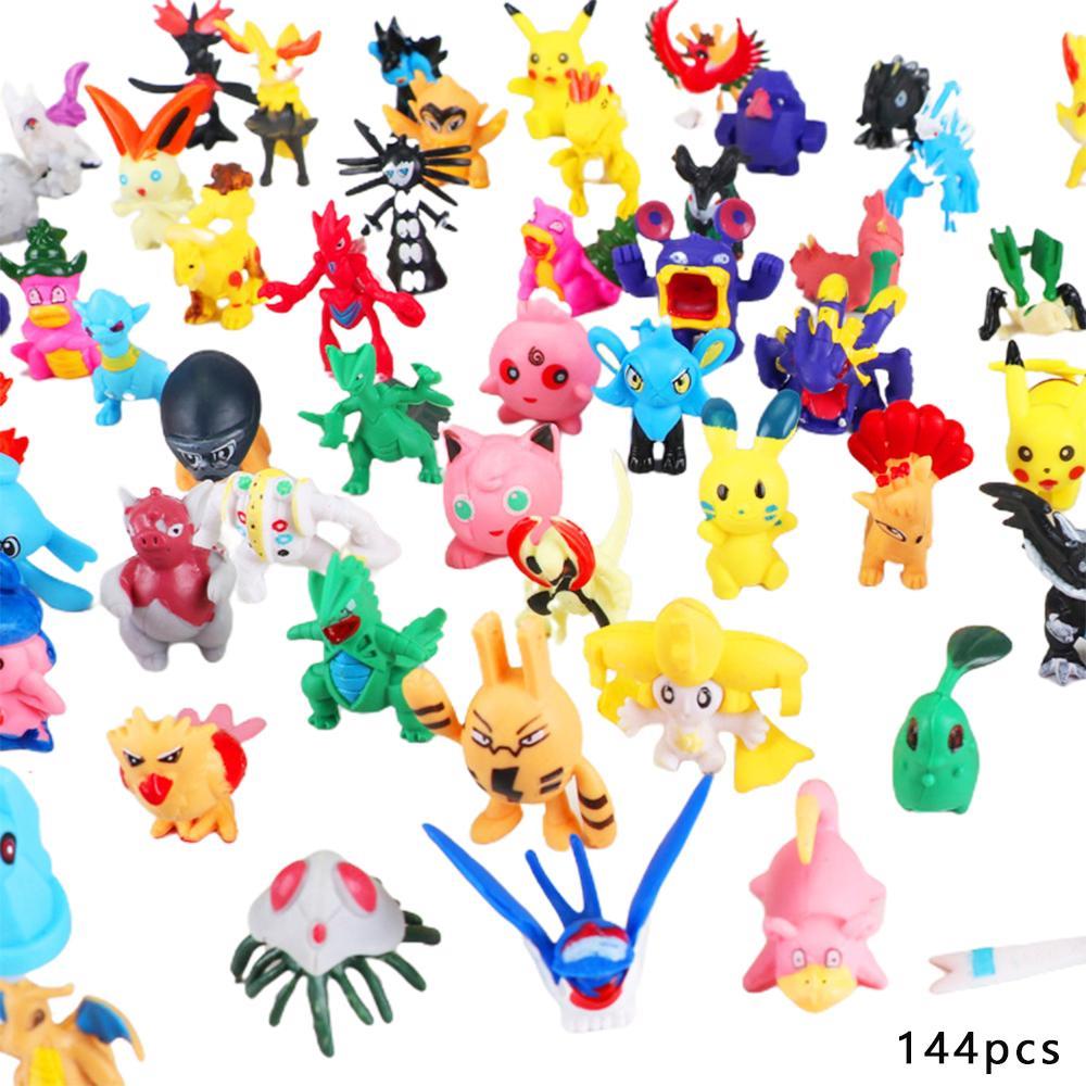 GoodGoods 6PCS Cartoon Anime Monster Mini Action Figure Toy Dolls Set Model Collections Chrismas Decoration