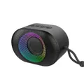 mbeat MB-BSP-B1 BUMP B1 IPX6 Bluetooth Speaker with Pulsing RGB Lights, Plug and Play