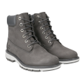 Timberland Womens Lucia Way 6 Inch Boot Leather Waterproof - Mid Grey Nubuck - US 6