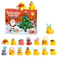 Vicanber Blind Box Advent Calendar Rubber Ducks Christmas Countdown 24 Days Xmas Kids Gifts
