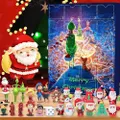 GoodGoods Christmas Grinch Santa Toys Advent Calendar 24 Days of Surprise Blind Box Countdown Gift for Kids