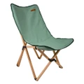 BlackWolf Beech Chair Large Quick Fold Lightweight with Carry Bag - Shale Green